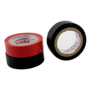 3 PCS 5M x 15mm Self Adhesive Tape Roll Black Red for Electrical Wire Insul