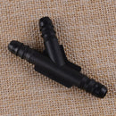 2Pc 1/4"6mm-5/16"8mm Y 3-Way Gas Fuel Line Connector Coupler Tubing Union Joiner