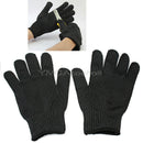 1 Pair Safety Stainless Steel Wire Anti-slash Cut Static Resistance Work Gloves