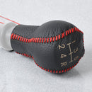 Real Leather 5-Speed Gear Shift Knob Cover fit for Peugeot 307 308 Citroen C2 C4