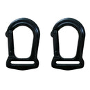 2pcs Mouth Clips Hooks For Paracord Sling Outdoor Bag Backpacks