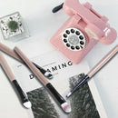 15 pcs / set Eye shadow Foundation Eyebrow Lip Brush, Makeup Brush Set (gol