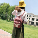 Cute Mini Leather Fox Fashion Backpack Small Daypacks Purse for Girls(purpl B6X1