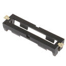 1x 18650 Series Batteries Holder Box Storage Case Container With Bronze P&+