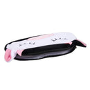 Kids Cartoon Pencil Case Plush Large Pen Bag Cosmetic Makeup Cartoon Storag K5U5