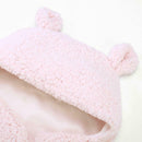 Newborn Baby Blanket Infant Toddlers Swaddle Fleece Baby Sleeping Wrap Bag A