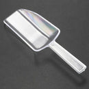 3 piece Pallet Ice scraper shape plastic scoop - Transparent