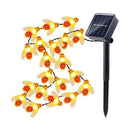 20 Warm White LED Bee Solar Party Fairy String Lights for Patio & Garden O NRI