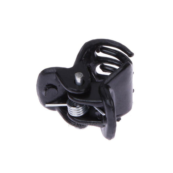 100pcs/bag Black Plastic Mini Hairpin Hair Claws Clip Clamp for Ladies 6 Law