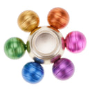 Colorful Six Bead Fidget Hand Finger Spinner EDC Focus Trainer Bearing For Kid