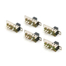 20pcs SS23E04 Double Toggle Switch 8 Pins DP3T Handle Length 5mm Slide SwitchJ3