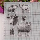Animal Silicone Clear Stamps DIY Scrapbooking/Photo Album Cards Paper Craft