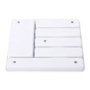 Plastic Cutlery Tray Holder Kitchen Drawer Divider Organiser 6 Compartment