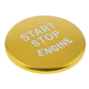 Auto Car Start Stop Engine Button Switch Cover Golden For BMW 1 2 3 4 Series
