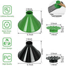 2pcs Car Window Windshield Magical Ice Scraper Cone Shape Auto Snow Remover