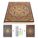DIY Mandala Special Shaped Diamond Painting 50 Pages Sketchbook A5 Notebook