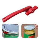Red Manual Can Opener Safe Cut Lid Smooth Edge Side Steel Professional Stai W6B2