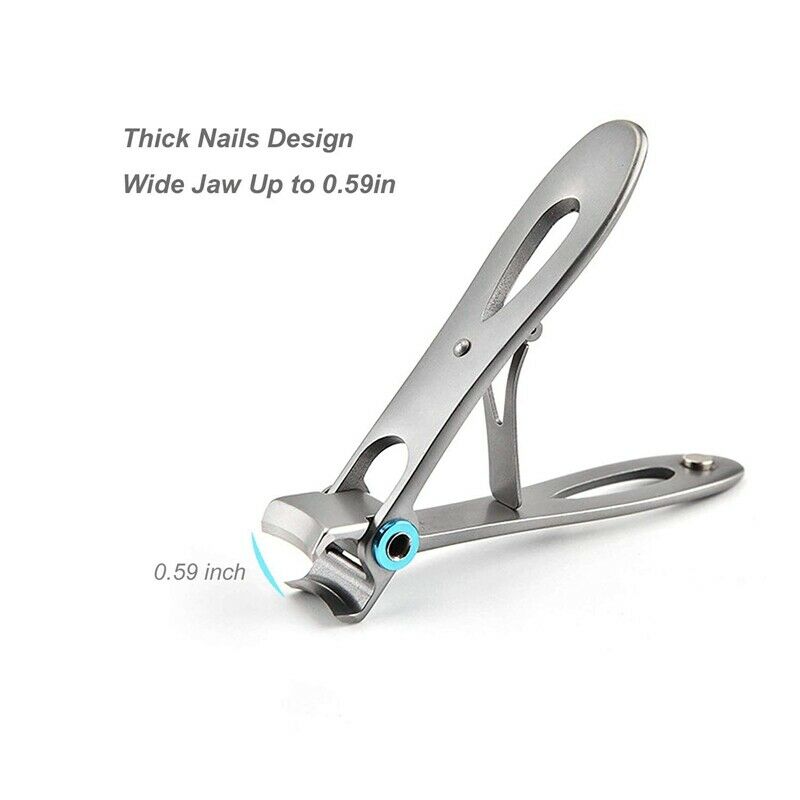Nail Clipper Set Thick Toenail & Fingernail Cutter With Wide Jaw Opening St Q4X1
