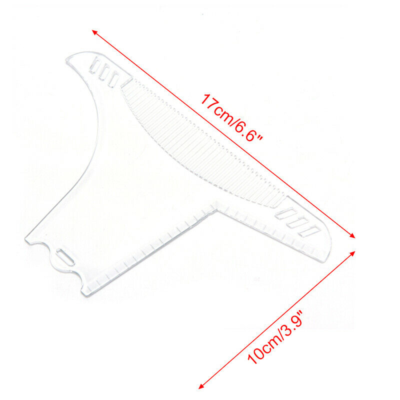 Men's Beard Combs Shaping Styling Tool Comb Transparent for Hair Beards T WsJ Gn