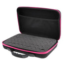 60 Bottles Essential Oil Carry Case 5ML~15ML Holder Storage Bag Box Pink