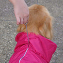 Rosy Dog Pet Raincoat Waterproof Outdoor Rain Jacket Fleece Lined Coatl XXL