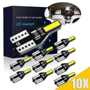 10X LED T10 501 194 W5W 7020SMD Car CANBUS Error Free Wedge Light Bulb White