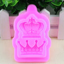 Silicone Cake Mould Crown Shape Fondant Chocolate SugarCraft Mold Decor Tools A+