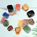 6Pcs Mixed Natural Assorted Tumbled Stones Crystal Healing 10--25mm