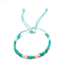 5pcs Colorful Weave Rope Bracelet Retro Sunflower Ethnic Bangles Jewelry