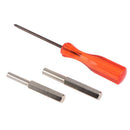 1Set 3.8mm+4.5mm+Triwing Security Screwdriver Bit Set for Nintendo OZ