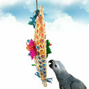 New Pet Bird Parrot Swing Cage Foraging Toys Chew Bites For Parakeet Cockat K1B4