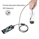5M Endoscope Waterproof 8mm 6LED Pipe Camera Camera Inspection Android PC Pa-
