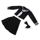 1/3  Black Lolita Dress School Uniform Outfits For Night Lolita Girls