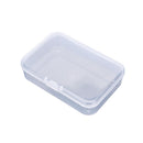 Clear Plastic Transparent With Lid Storage Box Collection Container Case -TOCA