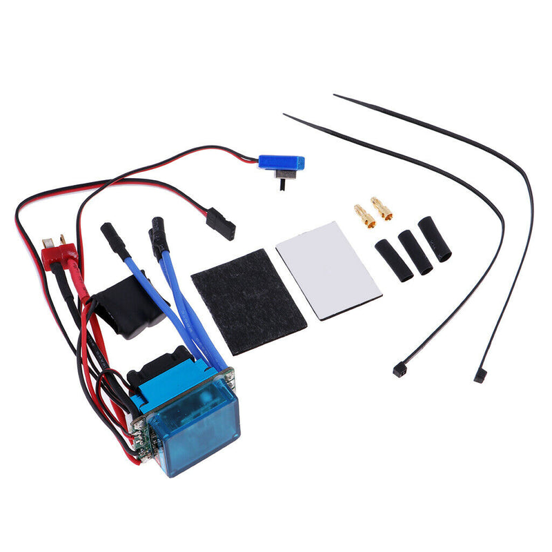 Brushless ESC Speed Control 60A 2-3S Lipo Battery for 1/10 RC Monster Truck