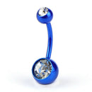 10PCS Surgical Steel Navel Belly Bar Ring Navel Belly Button Piercing Jewelry FT