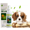 120ml Portable Pet Dog Flea Killer Spray Animals Anti-flea Drop Liquid