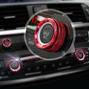 AC Climate Control and Radio Volume Knob Ring Covers for BMW 1 2 3 3GT 4 Se