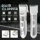 Recharge Professional Hair Clippers Cordless Trimmer Shaver With Barber Comb Kit