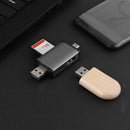 Micro USB 2.0 Type C to TF Memory Card Adapter OTG Smart Memory Card Reader