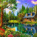 Rural Diamond Embroidery 5D Diamond DIY Painting Craft Home Decor