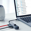 Baseus 5 Port USB Hub 3xUSB 3.0+2xUSB 2.0 Splitter Adapter for Laptop (USB) A