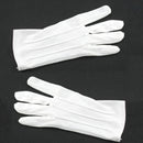 1 Pair Mens Formal Gloves Tuxedo Honor Color Guard Parade Santa Inspection- P9X4