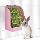 Spring Straw Frame Rabbit Grass Feeder Grass Basket Small Pet Guinea Pig To