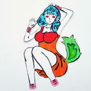 Metal Cutting Dies Stencil for DIY Scrapbooking Photo Album Struggling Girl