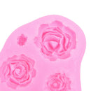 Heart Rose Lace Silicone Molds Wedding Cupcake Fondant Cake Decorating Tools  3C