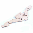 Solid Wood Piece Home Decoration Long Applique Wardrobe TV Cabinet Door Woo D2M1