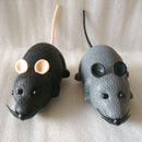 Pull Mini Simulation Cartoon Mouse Lifelike Rat Cat Toys Funny Trick Toys Gift