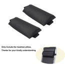 2X Folding Recliner Chairs Headrest Cushion Pillow for Outdoor Sun Lounger