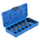 1X(16Pcs Professional 14mm X 1.25 Car Spark-Plug Thread Repair Tool Kit Wit